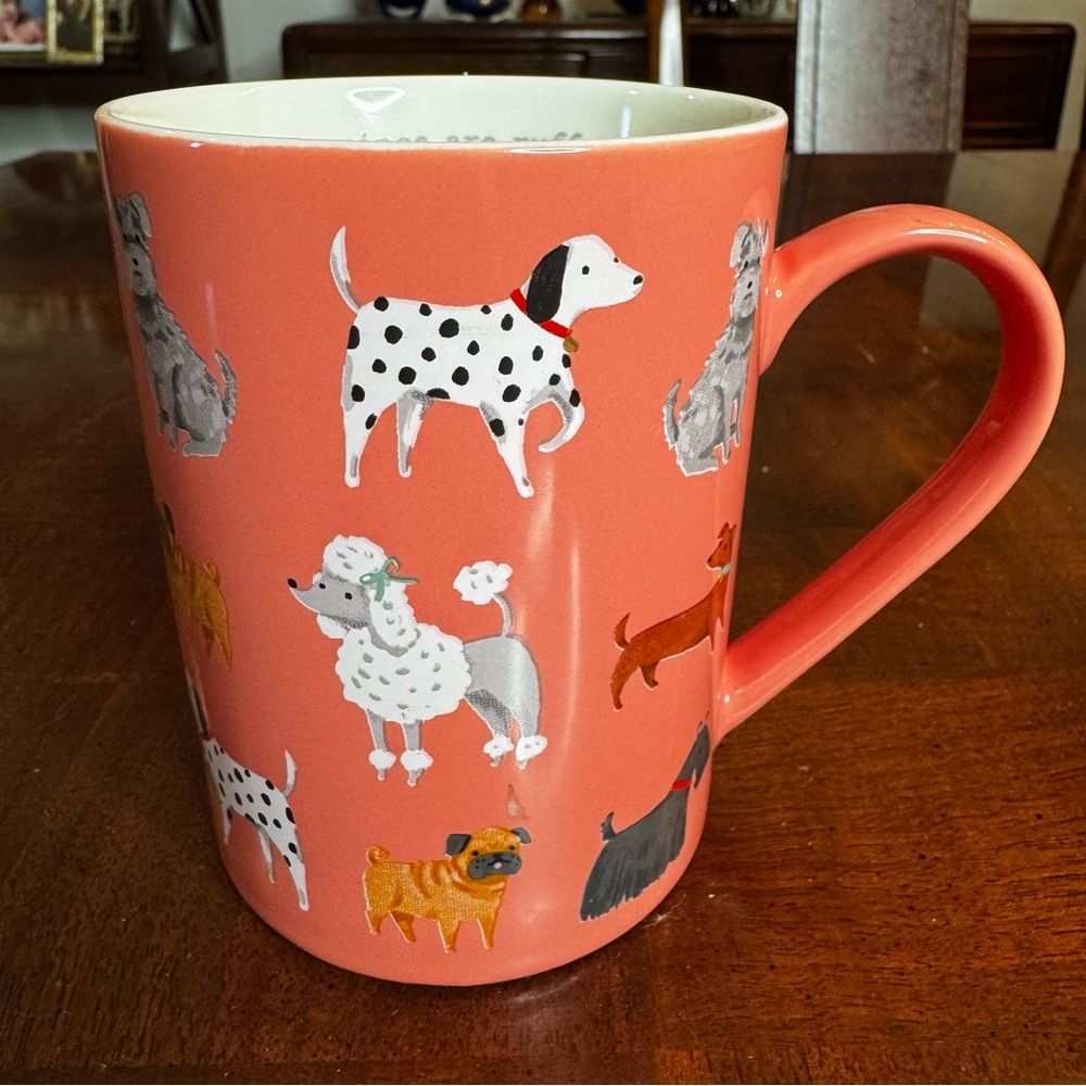 Mornings are Ruff Dog Puppy Love Coffee Tea Cup Mug